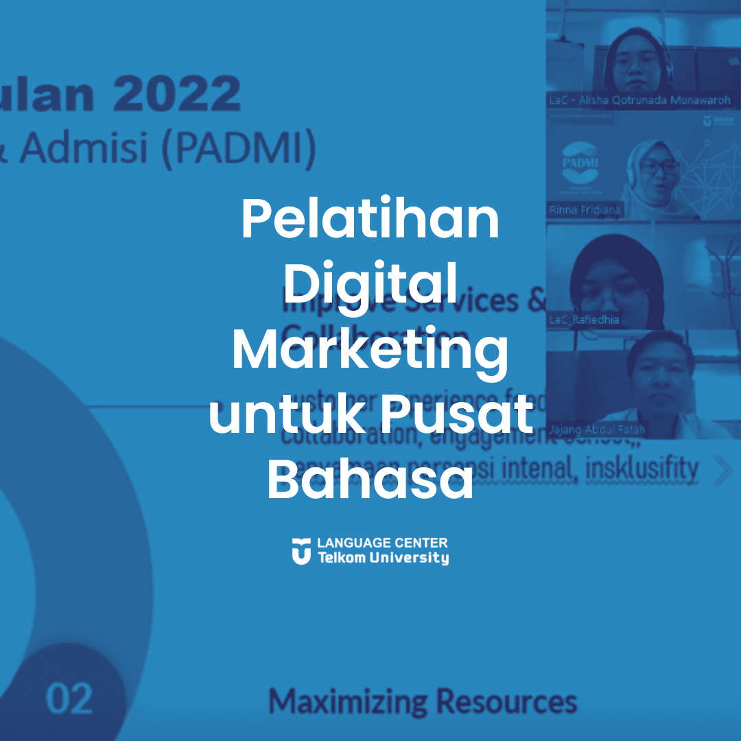 Pelatihan Digital Marketing untuk Pusat Bahasa