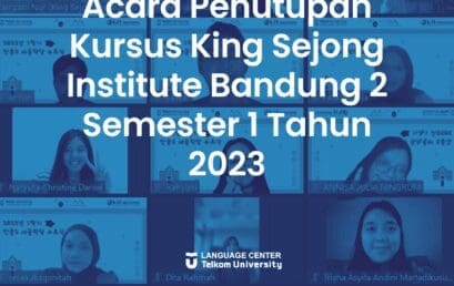 Acara Penutupan Kursus King Sejong Institute Bandung 2 Semester 1 Tahun 2023