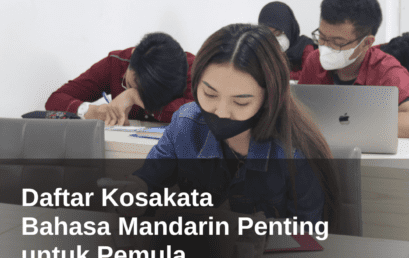 Daftar Kosakata Bahasa Mandarin Penting untuk Pemula