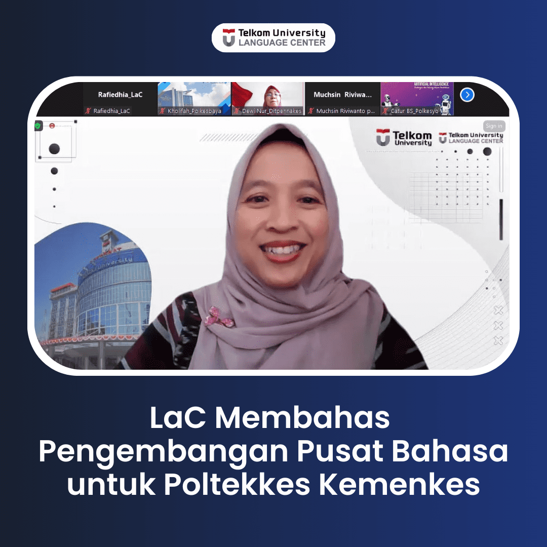 LaC Membahas Pengembangan Pusat Bahasa untuk Poltekkes Kemenkes 