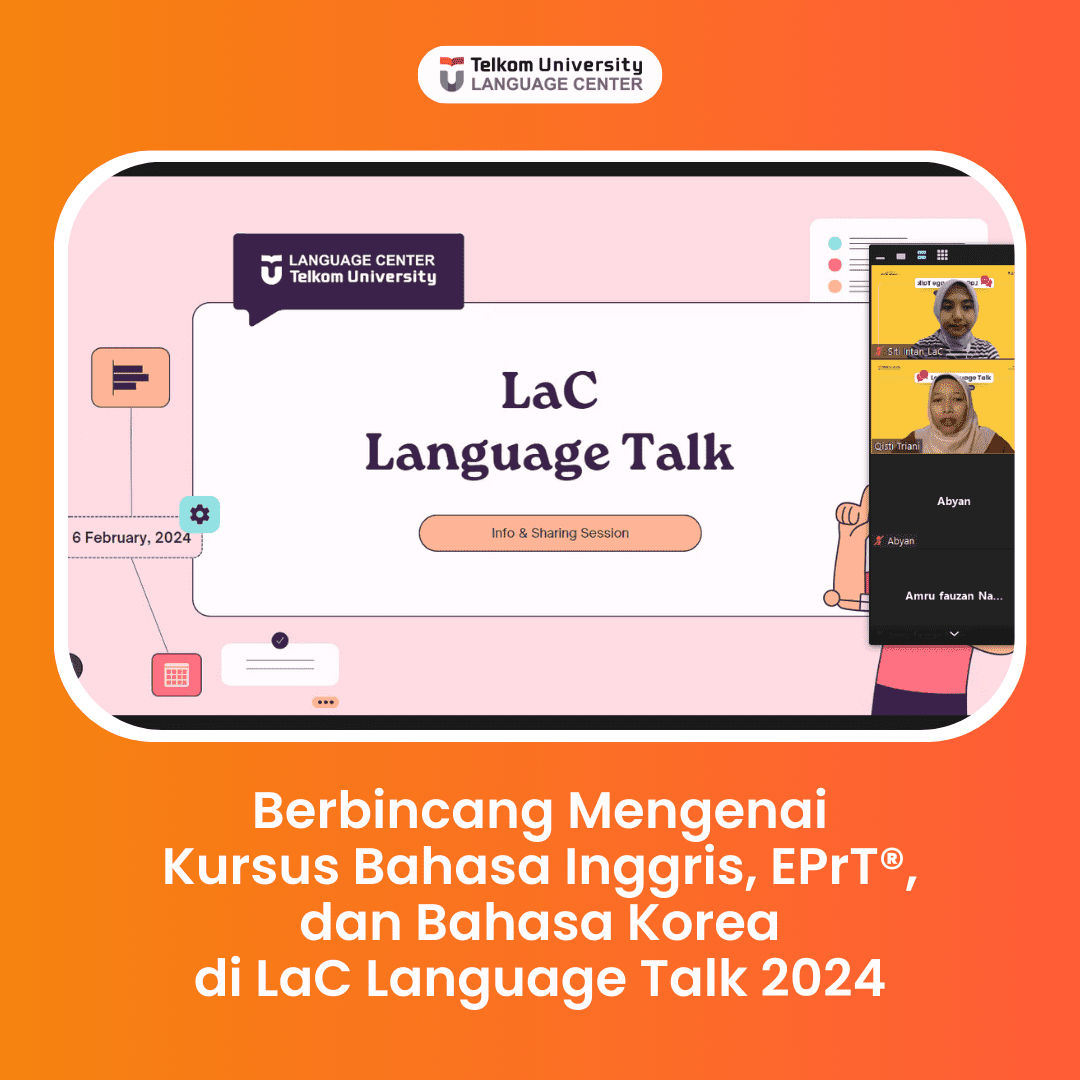 Berbincang Mengenai Kursus Bahasa Inggris, EPrT®, dan Bahasa Korea di LaC Language Talk 2024