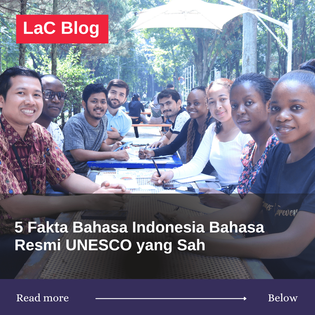 5 Fakta Bahasa Indonesia Bahasa Resmi UNESCO yang Sah