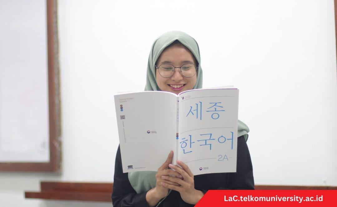 Mahasiswa belajar bahasa korea