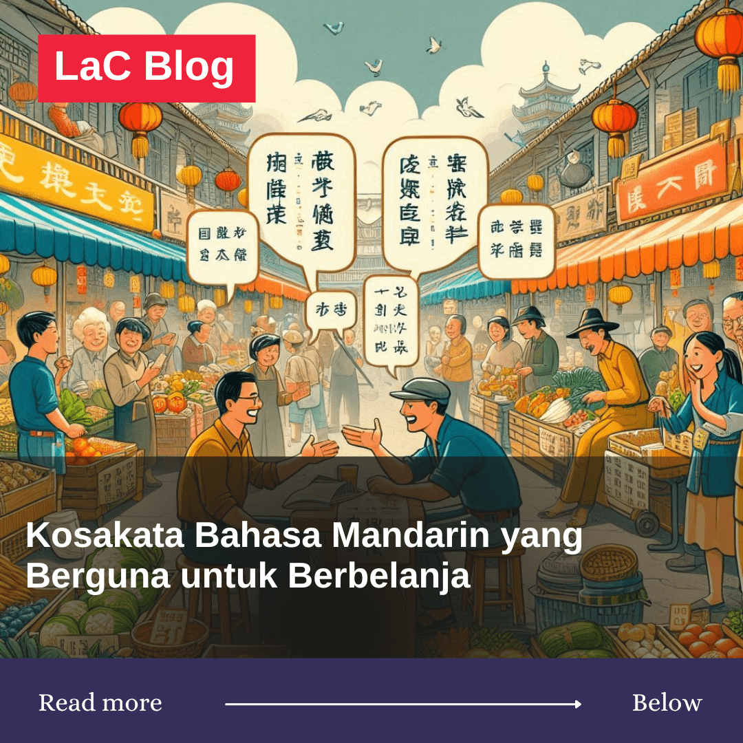 Kosakata Bahasa Mandarin yang Berguna untuk Berbelanja