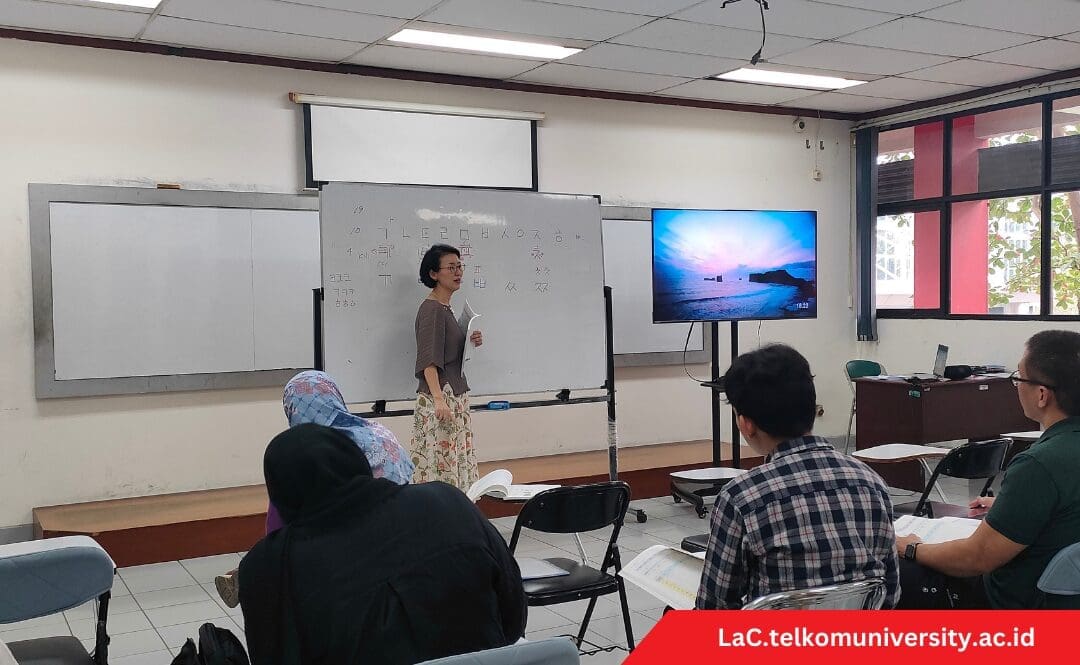 Kursus bahasa Korea di Pusat Bahasa Telkom University