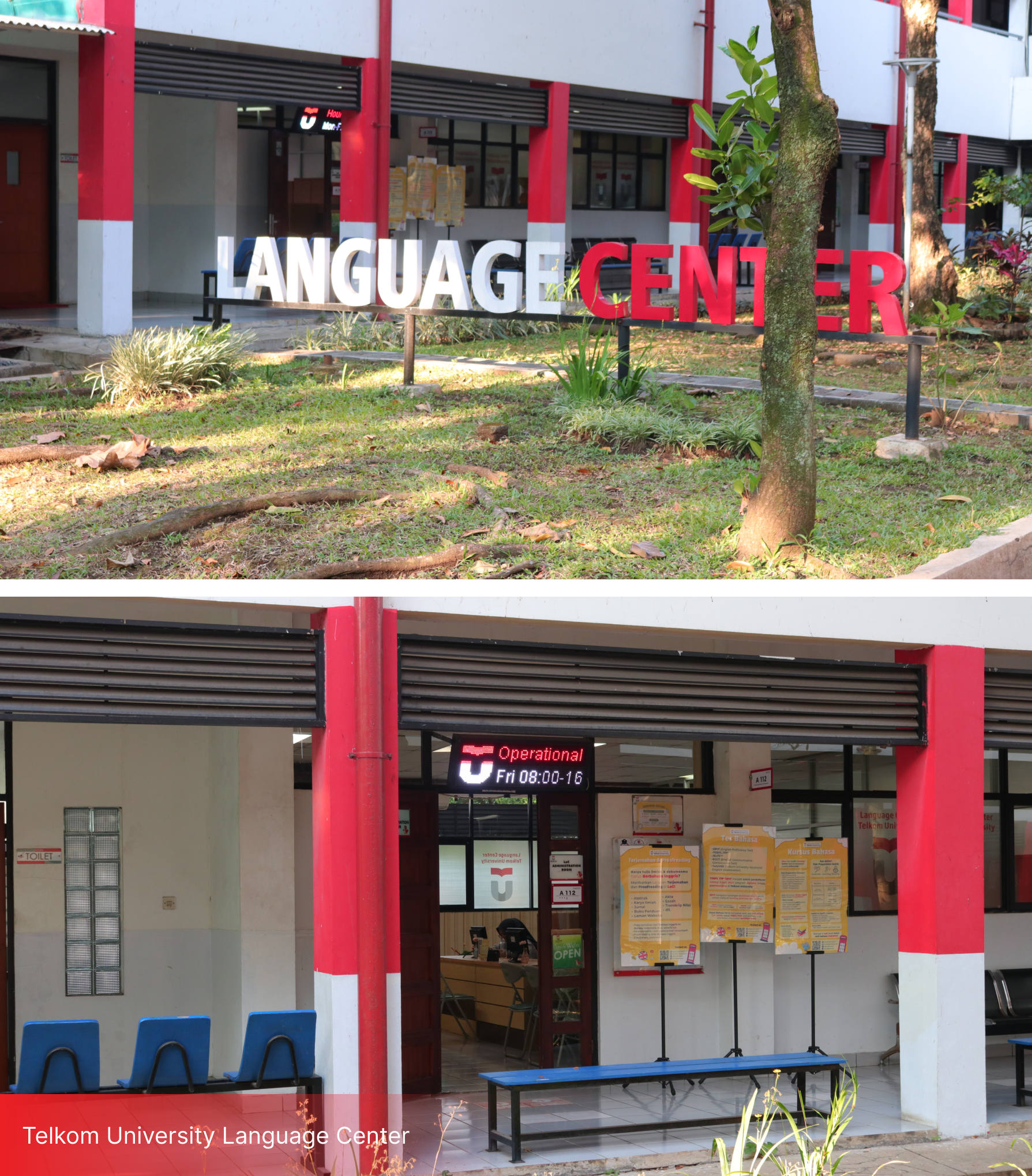 Gedung Telkom University Language Center